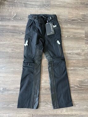 New Harley-Davidson Black Women's Boot Cut Motorcycle Pants